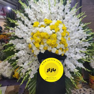 تاج گل تسلیت محصول شماره B5007