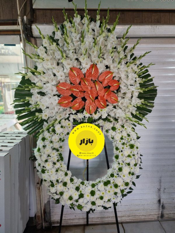 تاج گل درباری محصول شماره B5024